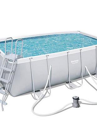 Басейн каркасний bestway 56456 (412-201-122 см), 8124 л