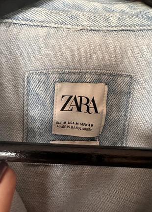 Сорочка джинсова чоловіча zara 6