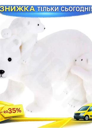 Ku декоративная игрушка медведица universal fit с медвежатами white world из ткани и пенопласта для ин uni2l_k