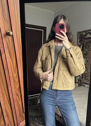 Вкорочена куртка zara розмір s 3
