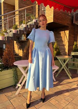 Трендовое платье в цветах 🌺 5