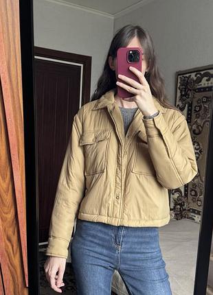 Вкорочена куртка zara розмір s 2