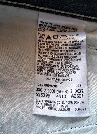 Джинси levis 31/32 7