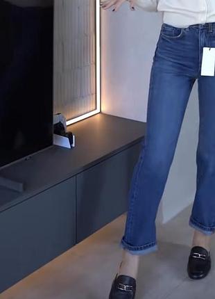 Джинси синие zara 4