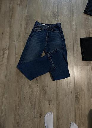 Джинси синие zara 5