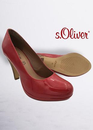 Женские туфли s. oliver 38 р. mpn 5-22440-30523 в оригинальной коробке