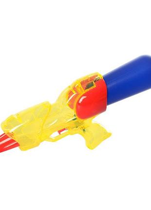 Дитячий водяний пістолет mr 0292(yellow-blue) розмір середній 29 см