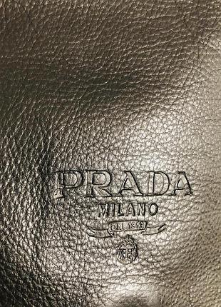 Сумка шкіряна вінтаж prada 6