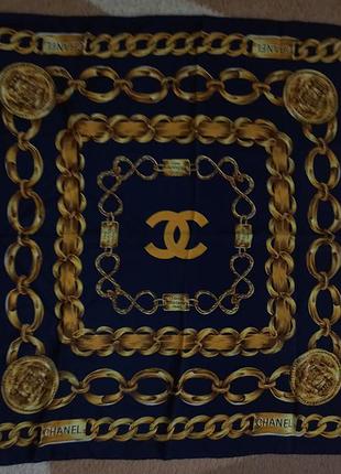 Шовковий платок хустка chanel італія