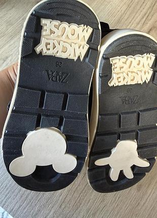Високі кеди "mickey mouse" для дитини від zara 2