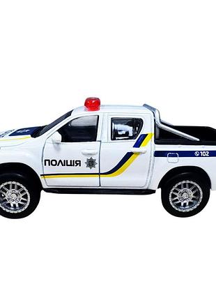 Детская автомодель toyota hilux police technodrive km250426 масштаб 1:32