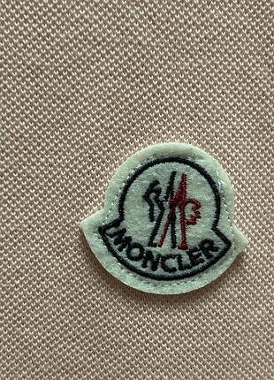 Футболка поло moncler 3