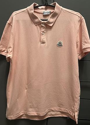 Футболка поло moncler