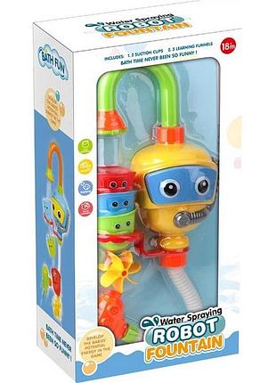 Игрушка для купания "robot fountain" 9908-um, на присосках