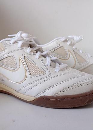 Профессиональные футзалки nike sb gato white/beige ib3082-133 оригинал