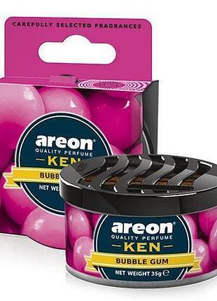 Ароматизатор автомобильный освежитель воздуха areon ken жевательная резинка bubble gum