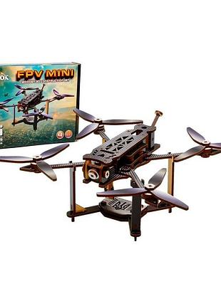 Деревянный 3d конструктор "fpv mini" puz-00953, 95 деталей