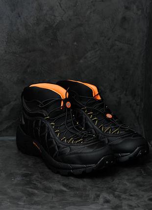 Merrell ice cap moc ii black orange 5