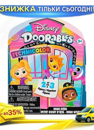 Ku ігровий набір disney universal fit doorables mini peek колекційні фігурки для дітей від 5 років ігр uni2l_k