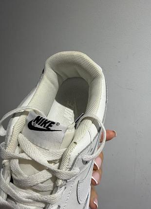 Nike dunk low triple white 5