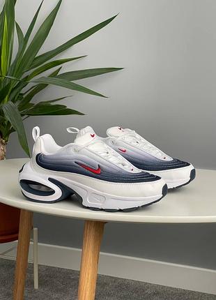 Чоловічі кросівки nike air max portal usa white midnight-navy bright-crimson