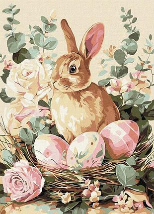 Картина по номерам "праздничный кролик" ©art_selena_ua kho5184, 30х40 см