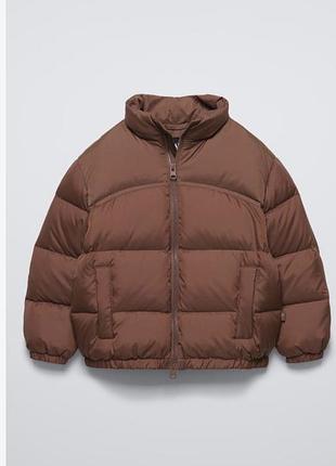 Пуховик куртка zara 164