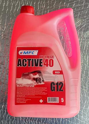 Антифриз красный g12 active red -30 5л мфк mfc mfcr5