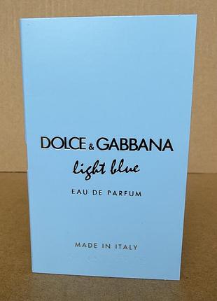 Dolce & gabbana light blue, edp 1,5ml
