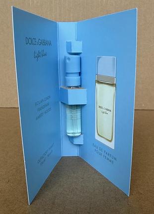 Dolce & gabbana light blue, edp 1,5ml 2
