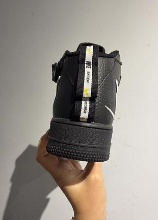 Nike air force 1 high black / white 3