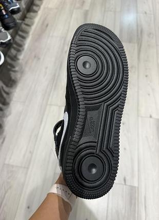 Nike air force 1 high black / white 4