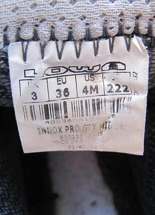 Ботинки lowa лова gore-tex 8