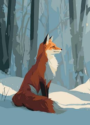 Картина за номерами "лісова гостя" ©arttem_illustration 11749-ac 40х50 см