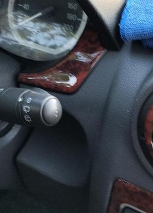 Накладки на панель дерево для renault logan mcv 2005-2013 тюнинг авто декор самоклейка пластик ku-22 6