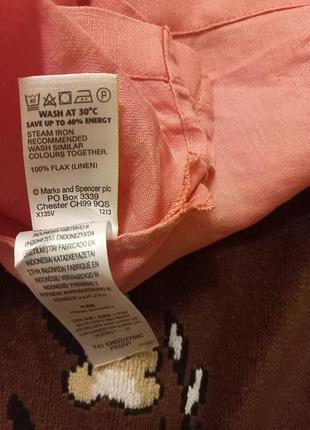 Продам льняную блузку marks &amp;spencer (20) 3