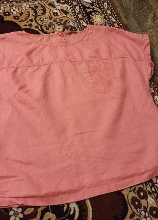 Продам льняную блузку marks &amp;spencer (20) 8