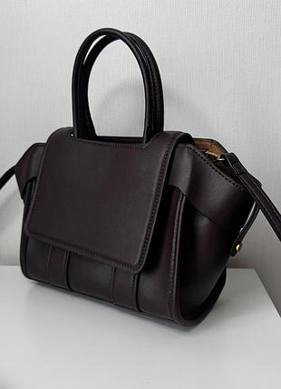 Сумка zara бургунді 5