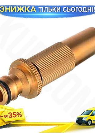 Ku латуньна насадка для universal fit поливу intertool 1/2 дюйма з регулюванням струменя для зрошення uni2l_k