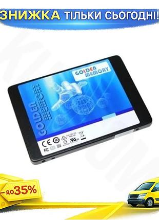 Ku твердотільний накопичувач ssd universal fit 256гб golden memory sata3 2.5" швидкий жорсткий диск дл uni2l_k