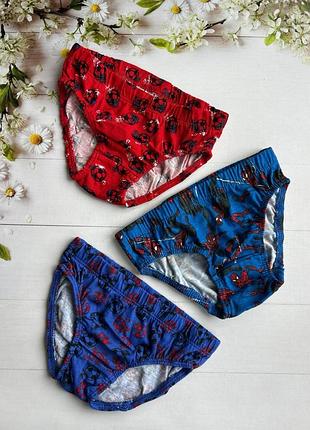 Трусики сліпи на хлопчика мікс (набір 3 шт.) primark р. 104 см (3-4 роки)