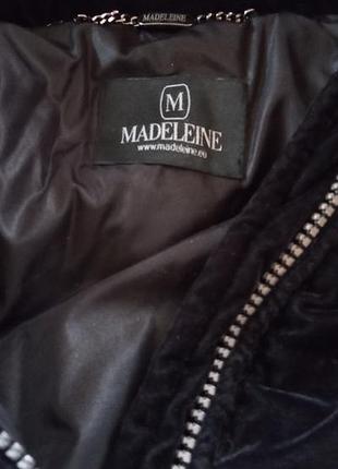 Пуховик велюровий  madeleine 6