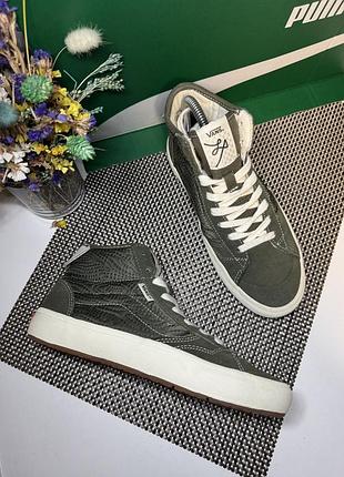 Оригинальные кеды vans the lizzie shoe green pro