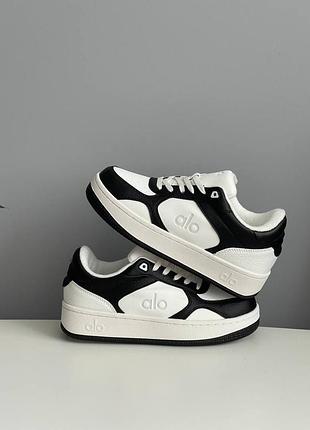 Кроссовки женские alo yoga recovery mode sneaker black white