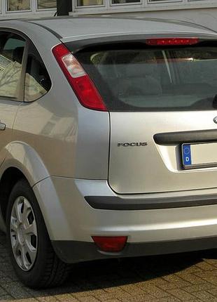 Спойлер hb под покраску для ford focus ii 2005-2008 тюнинг элемент для улучшения аэродинамики авто ku-22 2