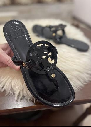 Tory burch натуральні шлепанці 4