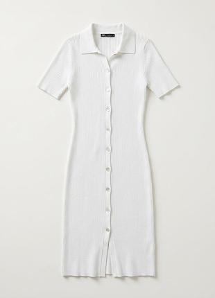 Zara плаття в рубчик / сукня