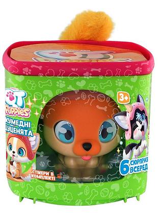 Детский игровой набор "щенок алекса" qt puppies 451000-1 фигурка, домик, аксессуары