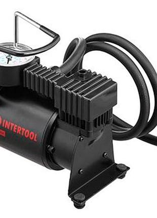 Ku автокомпресор intertool 7 universal fit бар 35 л/хв для накачування коліс компактний насос для авто uni2l_k 3