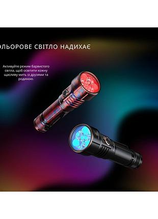 Фонарь ручной fenix ld36rb черный 10
